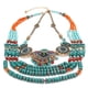 thumbnail image 5 of Collar Bohemio Vintage Hecho A Mano Con Cuentas Multicapa Color Accesorios De Ropa Joyería Para Mujer, 5 of 7