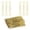 Gold, variant on U Shaped Hair Pins for Updos, Thick Metal Bobby Pins Secure Wedding Bun & Bridal Hairstyles, Salon Grade No Slip Hairpins 50 Count
