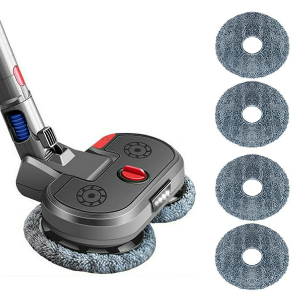 Dry Wet Replacement Mop Head for Dyson V7 V8 V10 V11 Cordless Vacuum Cleaner, with 6 Washable Soft Pads - Walmart.com
