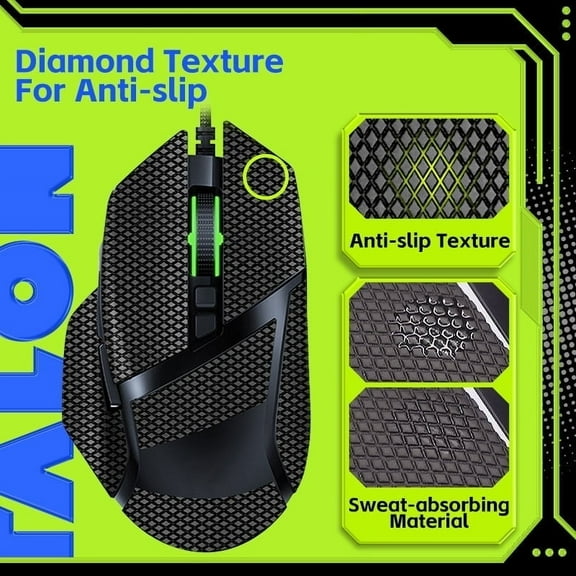TALONGAMES Mouse Grip Tape for Basilisk V3 Pro Wireless, Black, 1 Count, 1 Pack