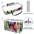 thumbnail image 4 of Cactus Large Capacity Oxford Cloth Reusable Foldable Storage Bins Easter Basket Box, 4 of 7
