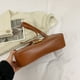 thumbnail image 4 of Bolso Hombro para Mujer PU Axilas Viajes Al Aire Libre (café), 4 of 9