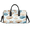 Bronze, variant on Starfish Seashell Coral Travel Duffle Bag Sport Gym Bag, Waterproof Weekender Overnight Carry on Tote for Women Men,