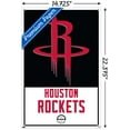 thumbnail image 3 of NBA Houston Rockets - Logo 21 Wall Poster with Pushpins, 14.725" x 22.375", 3 of 6