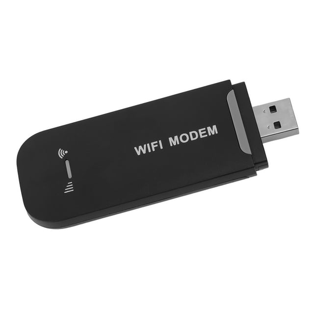 4G LTE USB WiFi Dongle, Mobile Hotspot Router, 150Mbps High Speed Portable Modem Device with SIM Card Slot for Travel, Support 10 Users