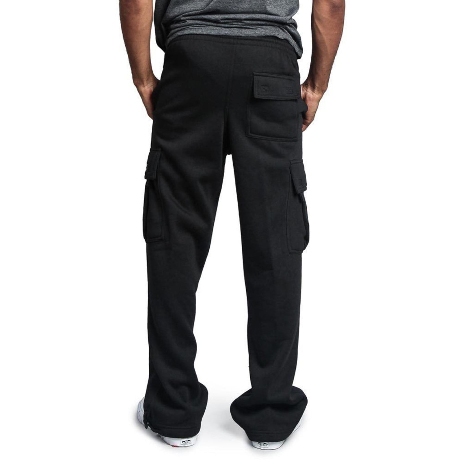 Black cargo trousers new look new arrivals