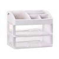 Clear 15 In. X 6.22 In. Acrylic Drawer Organizer Set, Non-Slip Storage Bins For Makeup, Jewelry, Kitchen, Office SA1159B183 - The Home Depot - View #11