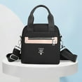 thumbnail image 3 of Bolso Bandolera Bolso Hombro Nailon para Mujer Bolso Informal Gran Capacidad (negro), 3 of 6
