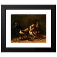 thumbnail image 2 of Thomas Eakins 24x20 Black Modern Framed Museum Art Print Titled - The Courtship, 2 of 5