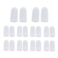 thumbnail image 2 of 10 Pares De Protectores De Dedos De Los Pies De Silicona Que Previenen La Fricción Protectores De Dedos De Los Pies De Diferentes Tamaños, 2 of 7