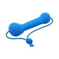 thumbnail image 2 of Interactive Dog Toys, Dog Dental Chew, Puppy Chew Toys for Oral, Rubber Chew Toys for Dogs, 4X2 in 1 Pc Nubby Spiky Quick Brushing Dog Oral Bite Stick with Attached Tug Strap for, 2 of 8