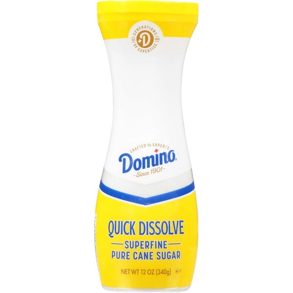 Domino Pourable Pure Cane Sugar, 12 oz plastic - Pack of 1