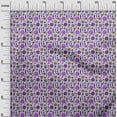 thumbnail image 3 of oneOone Velvet Purple Fabric African Craft Projects Decor Fabric Printed By The Yard 58 Inch Wide, 3 of 4
