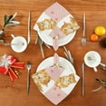 thumbnail image 4 of GZHJMY Cat Plaid Cloth Napkins Set of 4, Reusable Washable Oversized Table Napkins for Family Wedding Dinner Party Home Decor, 20 Inch Decorative Washcloths, 4 of 7