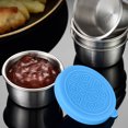thumbnail image 4 of CSChome Seasoning Dish Sauce Container: Good Sealing Stainless Steel Condiment Dish Home Supply for Kitchen Use, 4 of 7