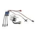 thumbnail image 3 of Motor sin escobillas Metal Gearbox ESC Kit Controlador de velocidad eléctrica para 1/12 RC Reparación de automóviles Reemplace los accesorios RC para Color plateado t, 3 of 8