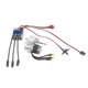 thumbnail image 3 of Motor sin escobillas Metal Gearbox ESC Kit Controlador de velocidad eléctrica para 1/12 RC Reparación de automóviles Reemplace los accesorios RC para Color plateado t, 3 of 8