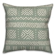 thumbnail image 2 of Creative Products Sage Mudcloth 18x18 Spun Poly Pillow, 2 of 3