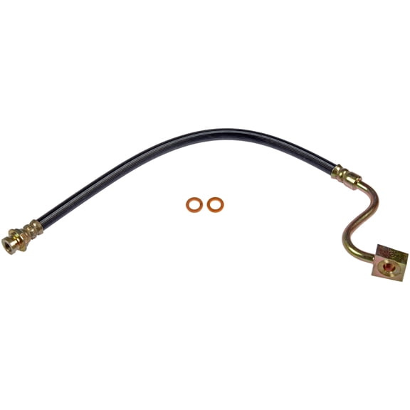 Dorman H36813 Front Passenger Side Brake Hydraulic Hose for Specific Ford Models Fits select: 1976-1977 FORD ECONOLINE, 1976-1977 FORD CLUB WAGON
