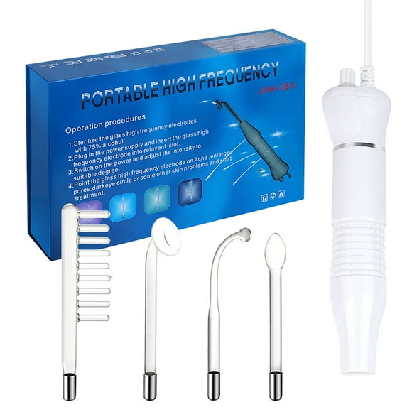 pstuiky High Frequency Facial Phototherapy Stick Machine With Neon Tube For Face Chin Neck Hair, Firming Wrinkle Reduction, Hair Sale