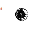 thumbnail image 1 of Figura de escritorio, escultura de acrílico, reloj de pared redondo, silencioso, fácil de leer, adorno de resina, adecuado para regalar, decoración de, 1 of 8