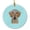 Blue, variant on Carolines Treasures BB1171CO1 Checkerboard Blue Wirehaired Dachshund Ceramic Ornament 3 in multicolor