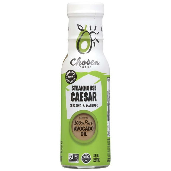 Pack of 2 Chosen Foods Caesar Dressing, 8 oz (Package May Vary)