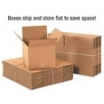 thumbnail image 3 of BOX USA AVIDITI 12 x 7 x 7 Corrugated Cardboard Boxes, Small 12"L x 7"W x 7"H, Pack of 25  Shipping, Packaging, Moving, Storage Box for Home or Business, Strong Wholesale Bulk Boxes, 3 of 3
