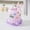 Purple, variant on KMMYS Cute Car Pencil Box, Adorable Pencil Organizer with Stickers, Colorful Desktop Storage Box for Stationery, Fun Plastic Pen Container, Creative Desk Accessory for Home and Office