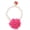 Rose Red, variant on YAHHU Dog Pet Pearl Flower Collar Elastic Necklace for Puppy Collar Jewelry Accessory, Rose Red, Adjustable 8.7-15.8 inches / 22-40 cm, Suitable for Small Cats and Dogs