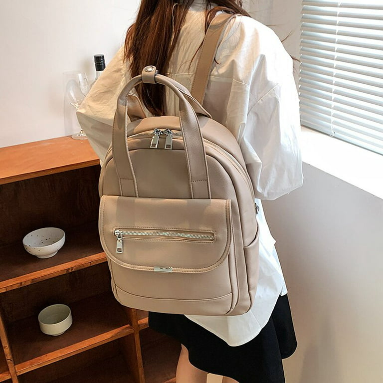 Luxury Designer Women Backpack High Quality Soft Leather
