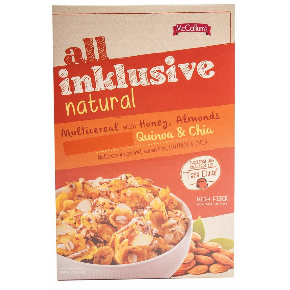 All Inklusive Natural Honey & Almonds Cereal con miel y almendras