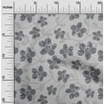 thumbnail image 1 of oneOone Organic Cotton Voile Fabric Leaves & Floral Artistic Fabric Prints By Yard 42 Inch Wide, 1 of 4
