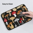 thumbnail image 6 of Bingfone Various Mushrooms Laptop Sleeve Case 13 Inch, 360° Protective Computer Carrying Bag, 6 of 9