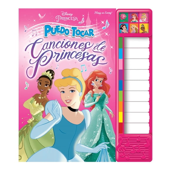 Libro Disney Princesas Puedo Tocar Canciones De Princesas: Libro Del Piano Disney Princesas Tapa Dura, Autor Varios, Editorial Publications International Ltd