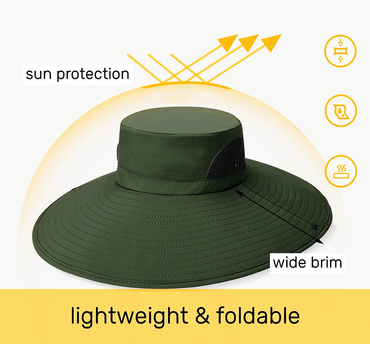  Fishing Hat Men's and Women's Sun Hat Fisherman's Hat Spring  and Summer Hiking and Cycling Sun Hat (Color : #1, Size : Free Size) :  Sports & Outdoors