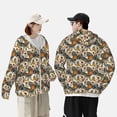 thumbnail image 4 of Balery Multi-Colored Roosters Sudadera ligera de manga larga con capucha y protección solar UPF 50+ para hombre y mujer, ideal para pesca y running-X-Large, 4 of 7