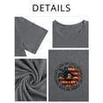 thumbnail image 3 of XCHQRTI 4th of July Daisy Women Plus Size Tshirts Graphic USA Casual Tees, 3 of 7
