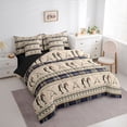 thumbnail image 3 of Homewish Bass Big Fish 7-Piece Twin Bedding Sets,Hunting And Fishing Bedding Comforter Set,Rustic Farmhouse Cabin Sheet Sets For Boys Kids,Super Cozy Room Decor Reversible, 3 of 8