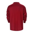 thumbnail image 2 of FINALGANG Simple Polo Shirt For Men Solid Color Long Sleeve Turndown Collar 3 Buttons Down Top Casual Shirts Leisure Daily Wear, 2 of 4