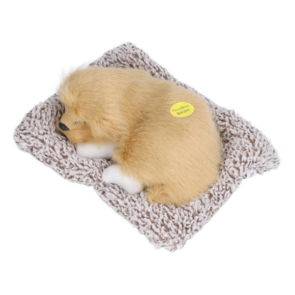 Realistic Dog Toy,Realistic Sleeping Dog Adorable Realistic Sleeping Puppy Simulation Sleeping Dog Top-Notch Performance
