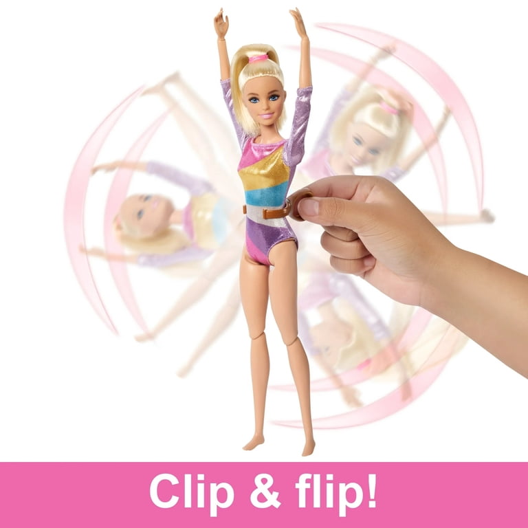 Barbie Gymnastics Playset with Blonde Doll photo 4