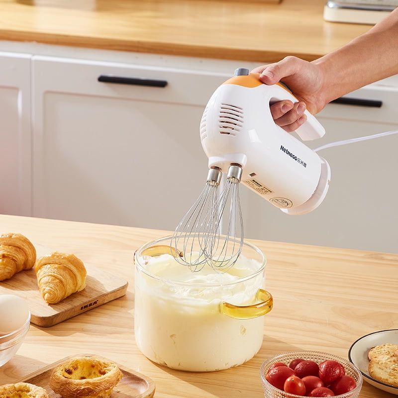 5 Speed Electric Hand Mixer Baking Egg White Mixer Home Handheld Electric Cream Beater