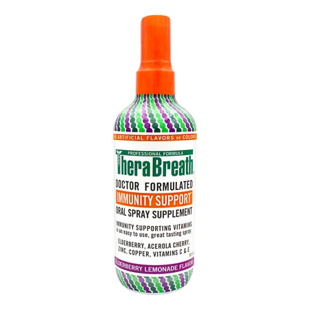 TheraBreath Immunity Support Oral Spray Supplement, 10 oz