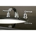 thumbnail image 2 of Kingston Brass KB961NL Widespread Bathroom Faucet, Polished Chrome, 2 of 3