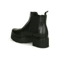 thumbnail image 3 of Women's Round Toe Flatform Lugged Elastic Side Bootie 20594, 3 of 6
