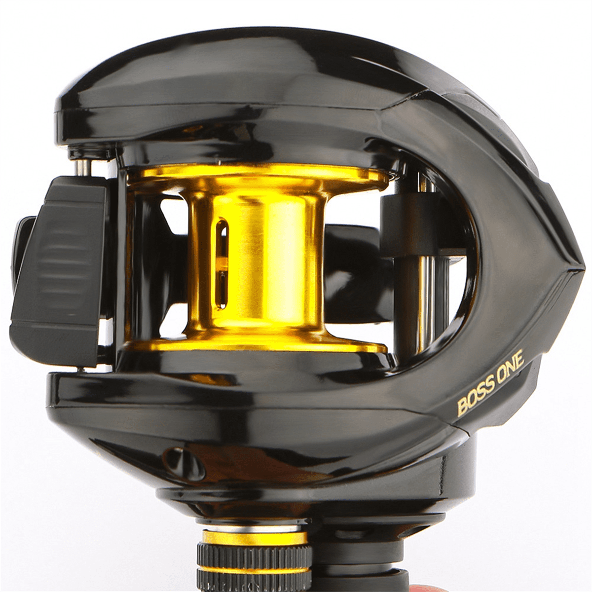 15KG Max Drag Fishing Reel for Bass in Ocean Environment Reel Fishing Accessories Fishing Reel Right Hand,1 * Fishing Reel,Black