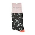 thumbnail image 2 of Miss Sparrow - Ladies Breathable Soft Novelty Bamboo Socks | Patterned Striped Polka Dot Socks, 2 of 2