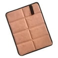 thumbnail image 3 of Colchoneta para acampar, cojín de espuma para sentarse, portátil, para parques, exteriores, senderismo Naranja rosa, 3 of 9