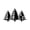 Black, variant on 2 Pcs - No Background - Waterproof Car Decal Of Pine Tree / Forest Nature Adventure Outdoors Tree Car Wall Bumper Window Truck Laptop Outdoor Tumbler Phone (Burgundy, 5.8'' x 3.3'') |m871RE